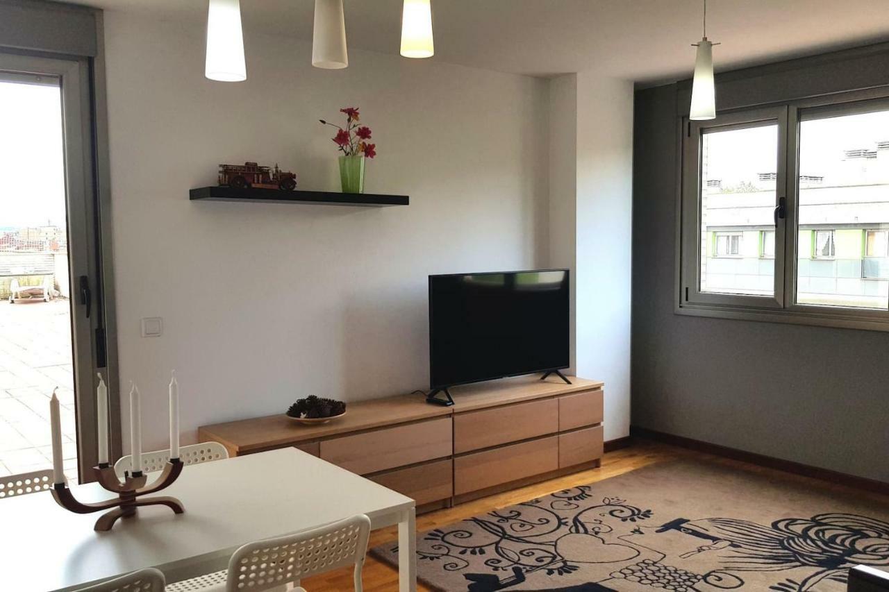 Appartamento Lauredal - Ático con amplia terraza, 2 hab, 2 baños, pádel, parque infantil Gijón Esterno foto